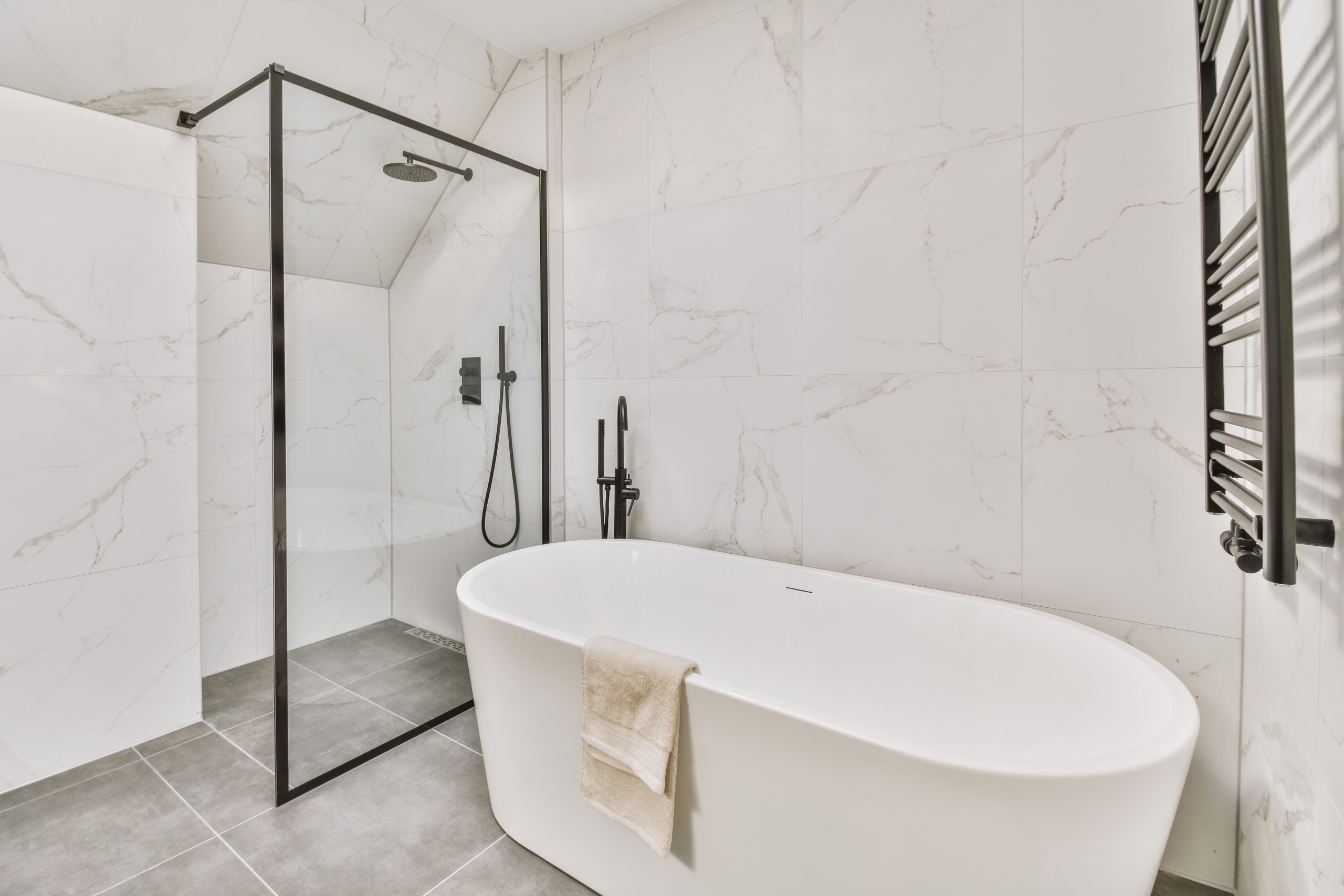 Elegant bathroom design